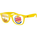 Retro Glasses with Full Color OpticPRINT and Full Color Arm Imprint